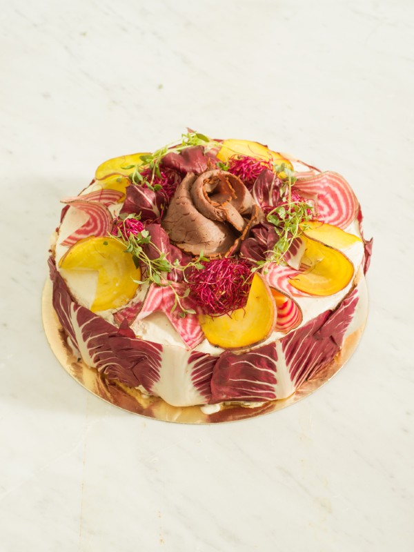 Rostbiffsmörgåstårta