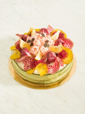 Lax & Skagen Smörgåstårta