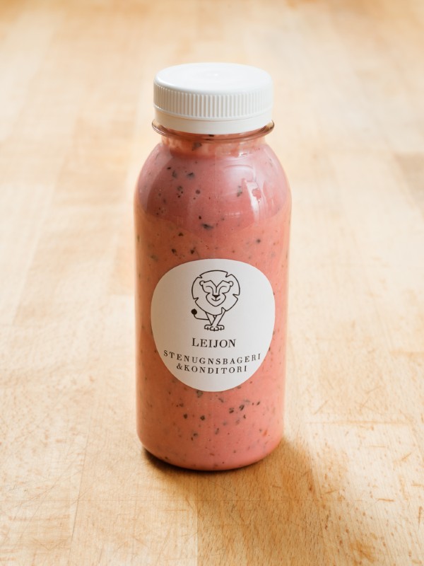 Jordgubb- Rödavinbär- Mynta